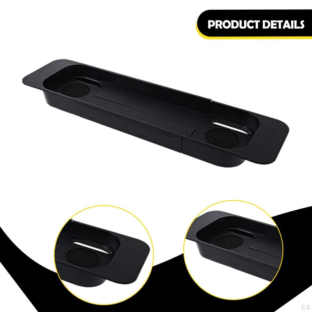 Bath Tray Bathroom Organizer Expandable Storage Rack Drain Shelf for Candle Home Gifts