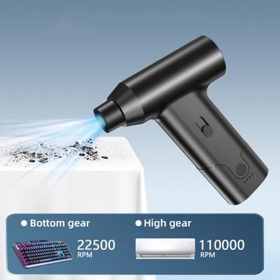 Electric Duster 110000RPM High Speed Adjustable Compact Design Portable Rechargeable Air Blower Vacuum Cleaner