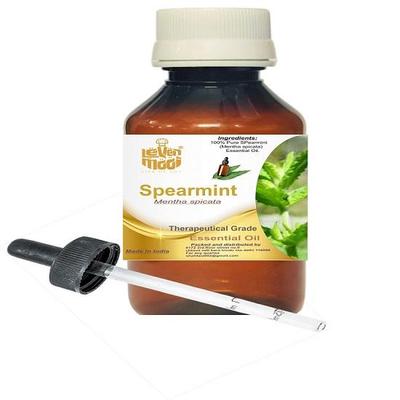 Menta Verde Levenmooi (Mentha Spicata) Olio essenziale di grado terapeutico puro e naturale in plastica con contagocce