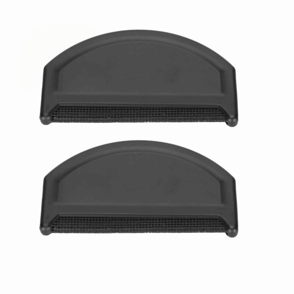 2pcs Black Sweater Comb Plastic Handle Pill Remover Portable Lint Remover  For Wool Coats