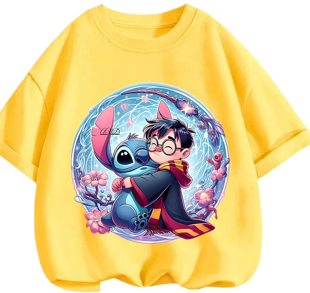 Cozy Lightweight Harry Potter T Shirt Summer Street Casual Short Sleeve Wear Boys Girls 3 14 Ages