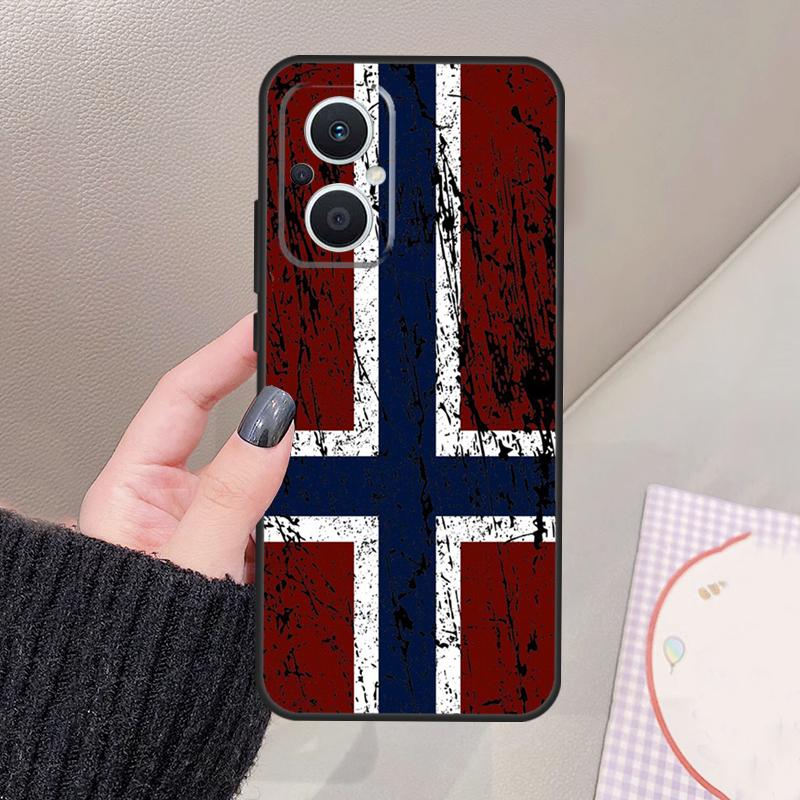 

Чехол Флаг Норвегии для OPPO Reno 12 14 13 11 10 Pro 11F 12F 13F 14F 7 8 Lite Чехол OPPO Find X6 X5 X8 X9 Pro OPPO Reno10 Pro