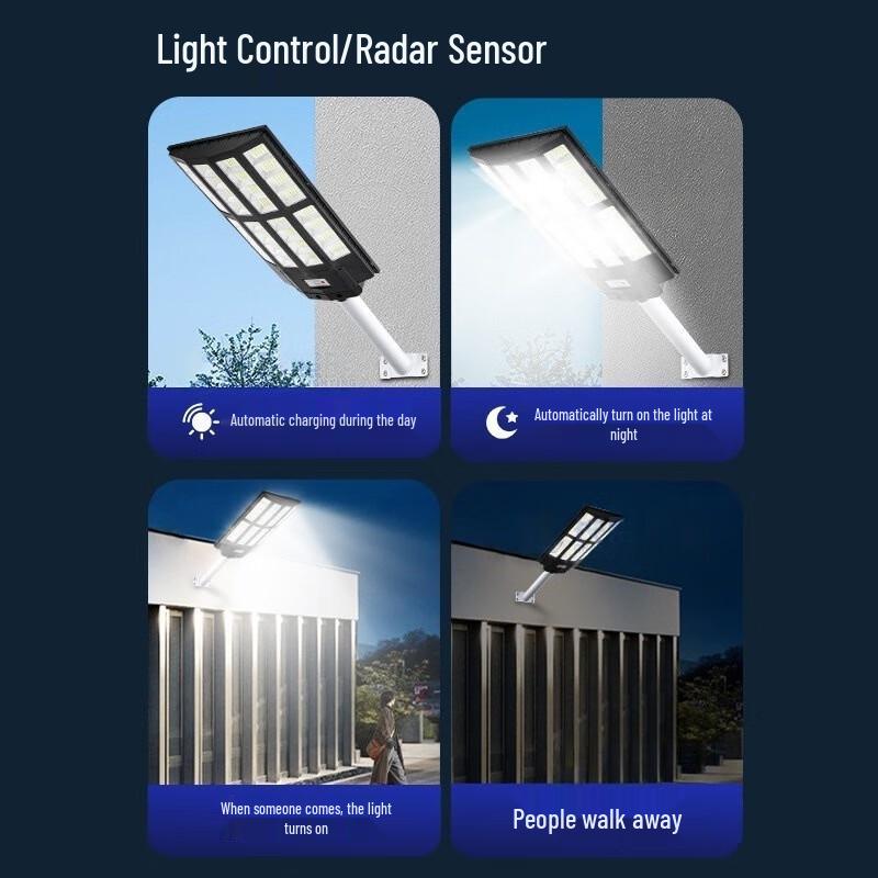 JUN YONG LIGHTING 1000W Smart Solar Street Light