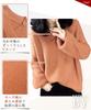 Neiman by Soft Knit Simple and Solid and Cold Weather Long and Relaxing Outdoor Loose Slim Size V-Neck Sweater, Color, Women's, Fall, Winter, Spring,