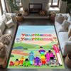 Tappeto Personalizzabile con Area Nome Numberblocks per Soggiorni Studio Ingresso Dormitorio Tappeto Antiscivolo Decorazioni Ufficio Anime Regalo Spirituale