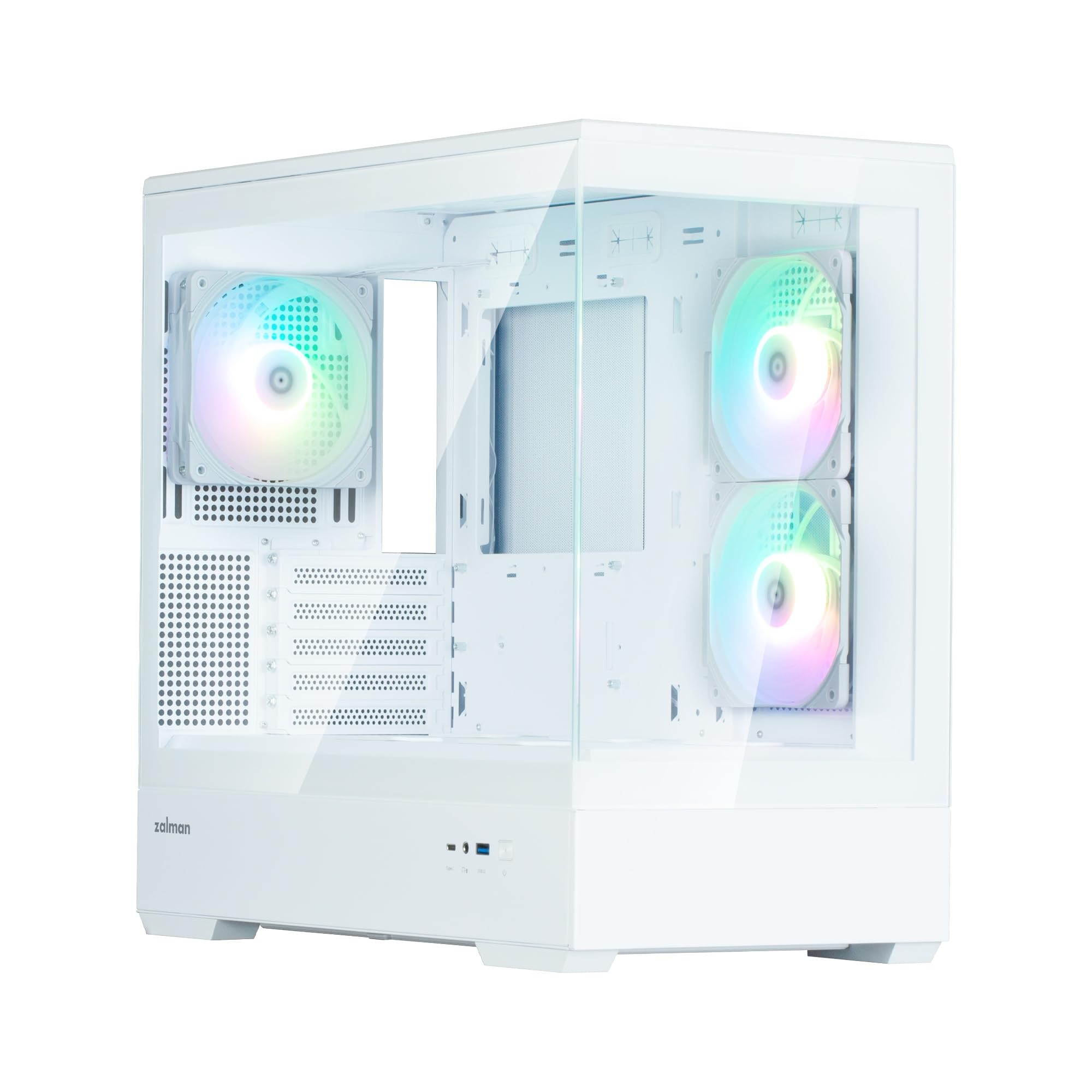 

ZALMAN P30 White V2 Mini Tower PC Case CS9090 Micro-ATX білий