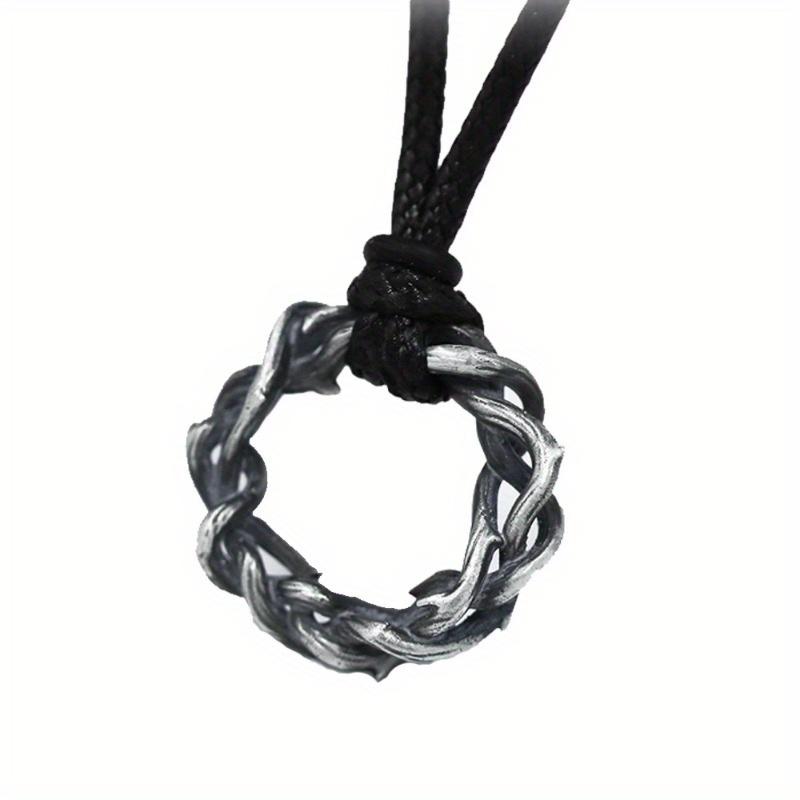 Thorns Necklace Pendant Men s Retro Design Niche Personality Withered Vine Necklace Thorns Necklace