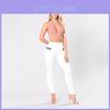 Sexy Damen Casual Skinny Hosen Mit Hoher Taille Und Dehnbarem Polyesterstoff