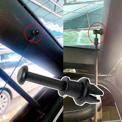 Rear Parcel Shelf Clip For Seat Skoda Vw Polo 2010 2011 2012 2013 2014 2015 2016 2017 2018 2019 2020 2021