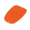 F FIERCE CYCLE Motorcycle Kickstand Pad Support Plate Pad Side Stand Extension Pad 4.5 X 4.3 Cm Orange