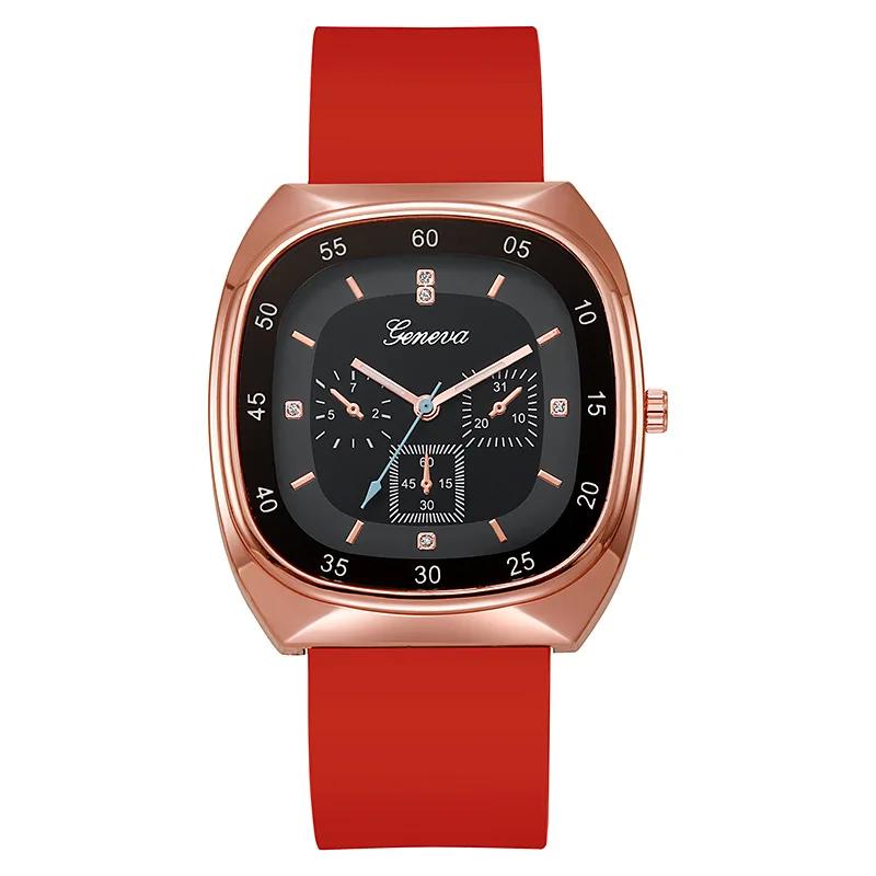 Luxury Women Watch Antique Wristwatch Quartz Watches Women Clock Ladies Silicone Strap Watch Gift Reloj Mujer Montre Femme