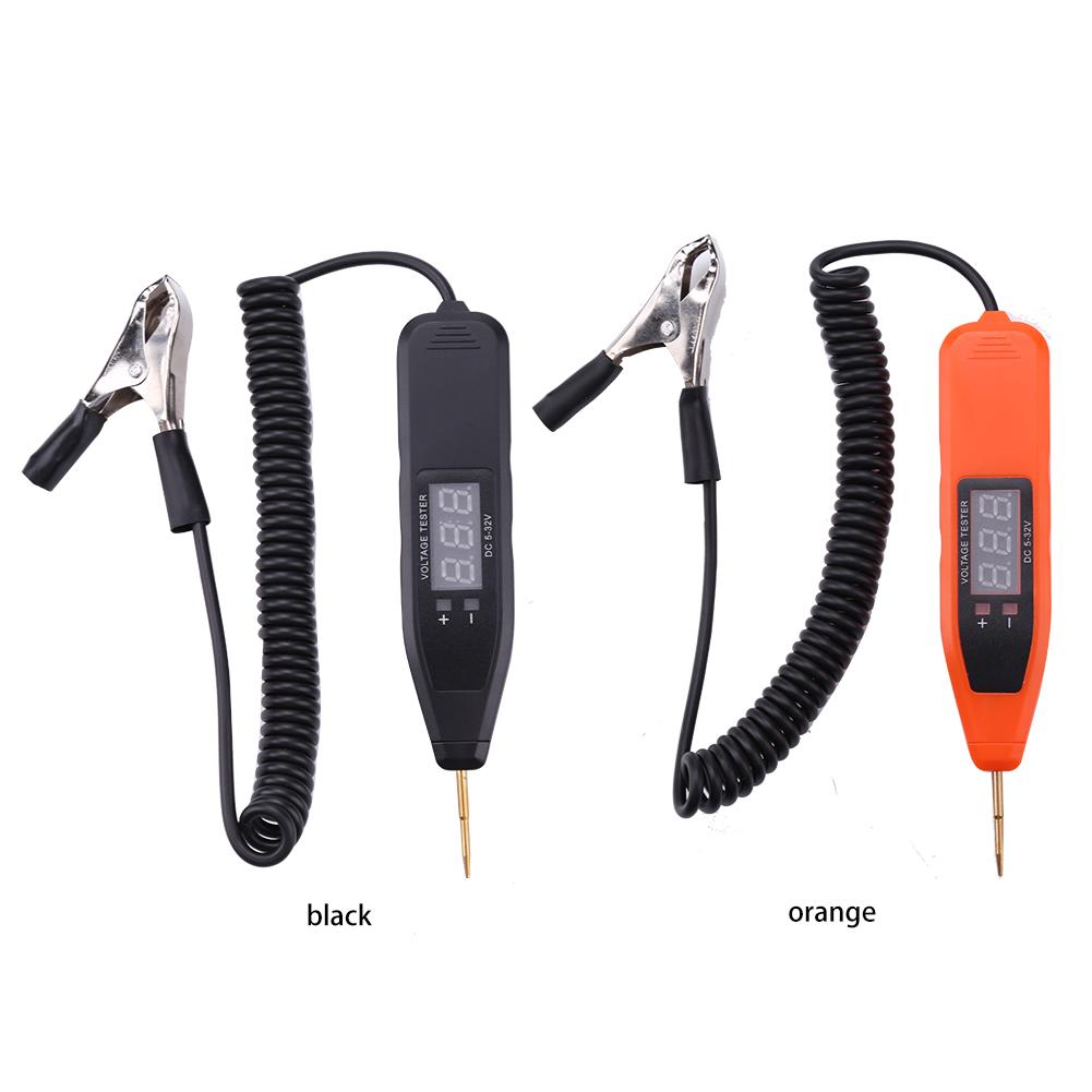 Automotive Circuit Tester Voltage Tester with Voltage Display 5-32V Voltage Power Test Pen Electric Test Pen Car Diagnostic Tool