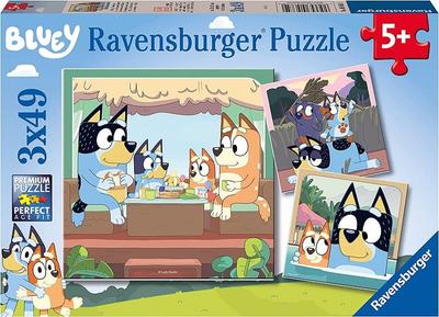 Ravensburger 5685 Bluey 3X49 El Puzzle
