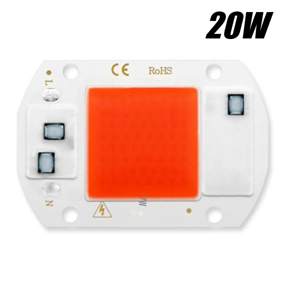 

F6040 20W/30W/50W AC 220V COB Module LED Chip Diodes Lamp Bulb for Outdoor Focus Spotlight Garden Integrated Light Beads 220V-20W