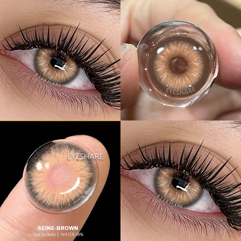 Colored Pupils for Eyes Blue Pupils Green High Quality Colored Contact Lenses Brown Natural Lens Gray Big Eye Lenses
