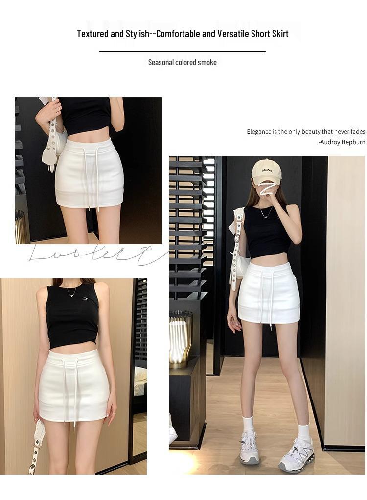 Spicy Girl High-Waisted A-Line Sports Skirt - Summer 2026 Arrival
