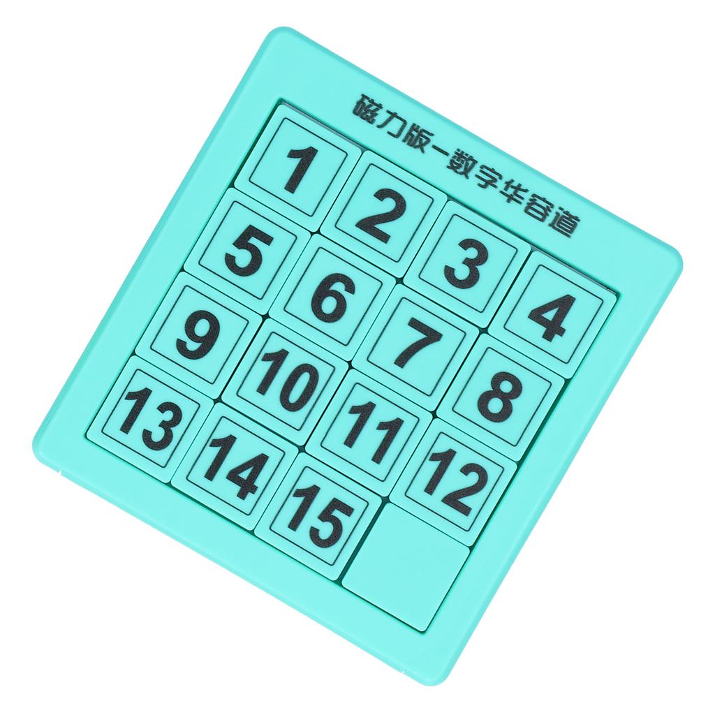 2‑In‑1 Numbers Puzzle Toy Magnetic Drawing Board Toy Children Kids Desktop Puzzle Toy
