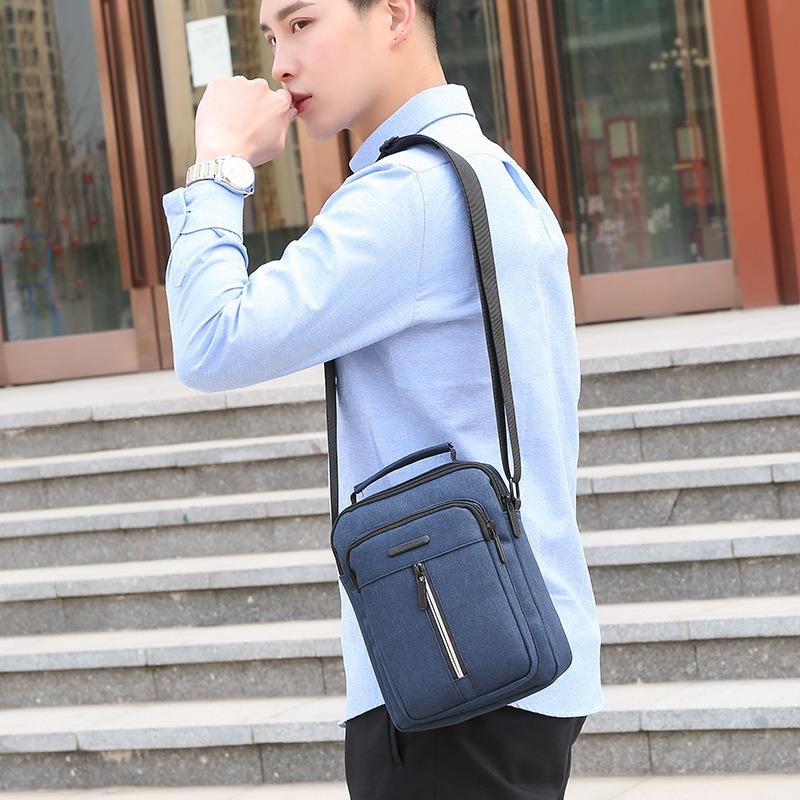 Men's Crossbody Bag Business Casual Fashion Nylon Backpack New Shoulder Bag Men's Business Backpack