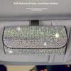 Bling Auto Brillenhalter Luxus Sonnenbrillen Aufbewahrungsbox Sonnenblende Brillenetui Auto Innenraum