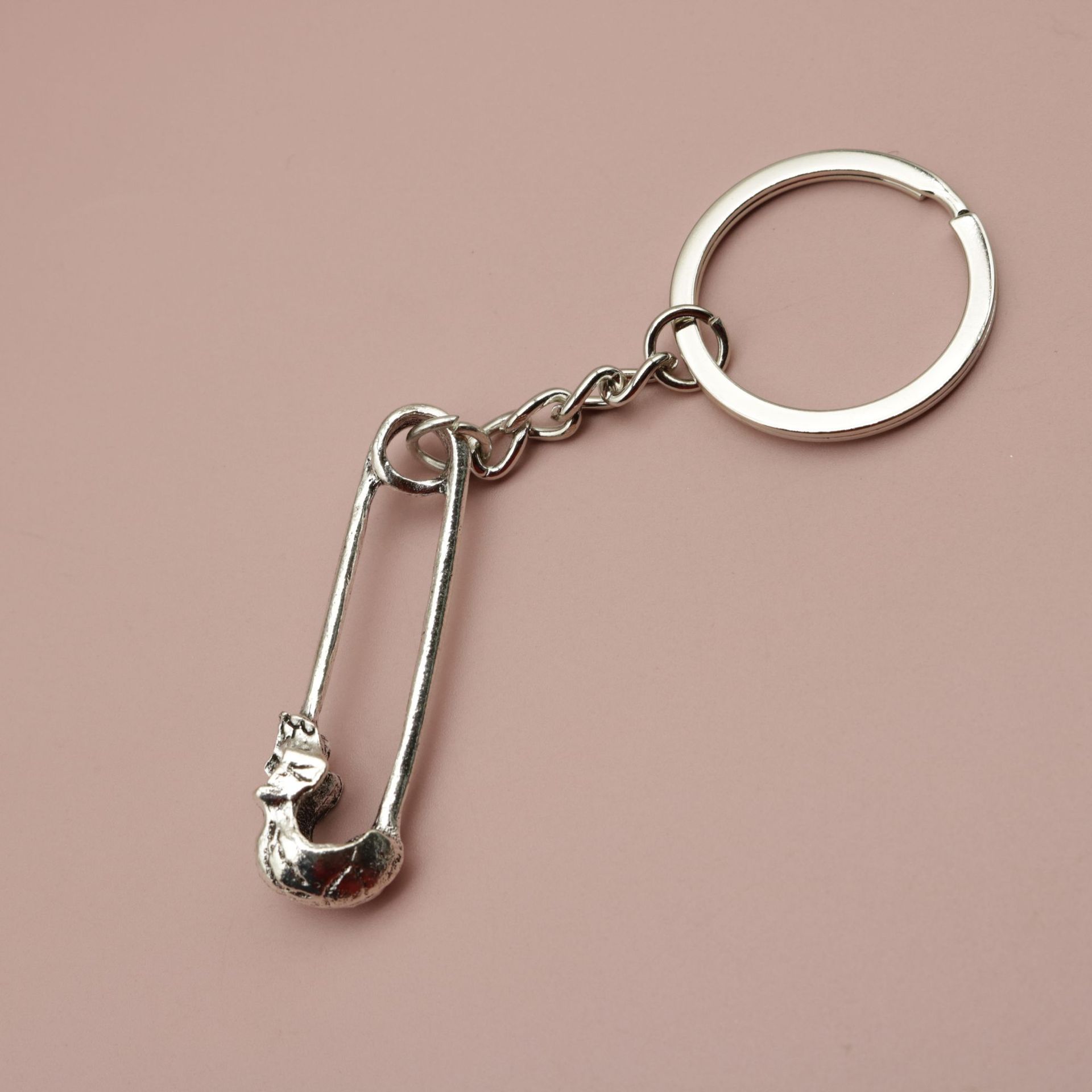 

Популярные ювелирные изделия, простой брелок с черепом, кулон one size