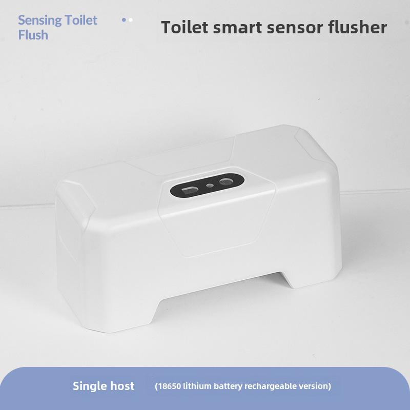 Electric Infrared Sensor Toilet Flusher - Automatic Household Accessory
