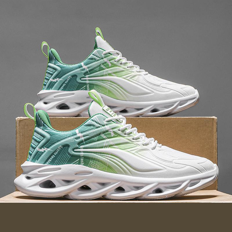 New Men's Shoes Summer Fashion Casual Outdoor Breathable Lightweight Sports Shoes Running Soft-soled Platform Sneakers