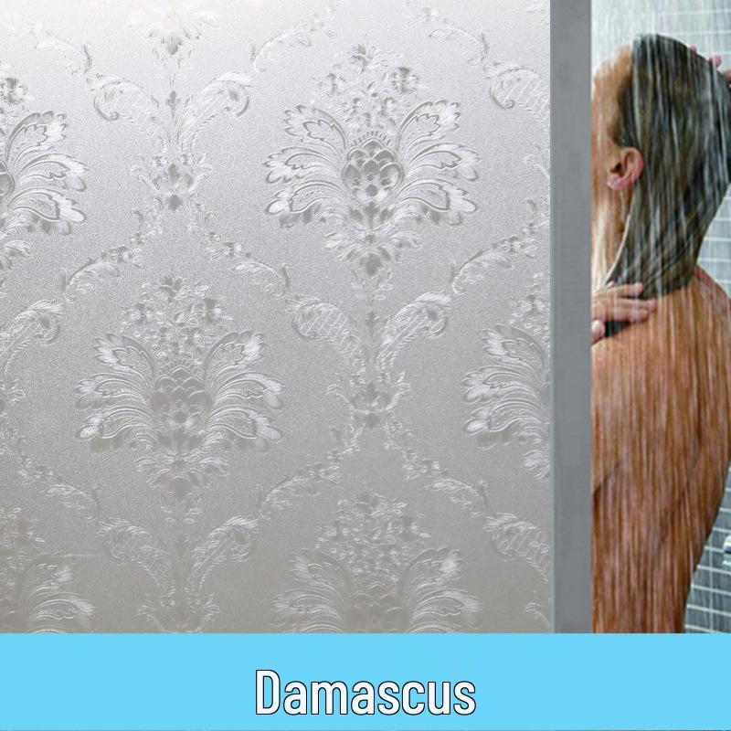 Electrostatic Frosted Glass Sticker for Bathroom Windows - Privacy & Heat Insulation Film