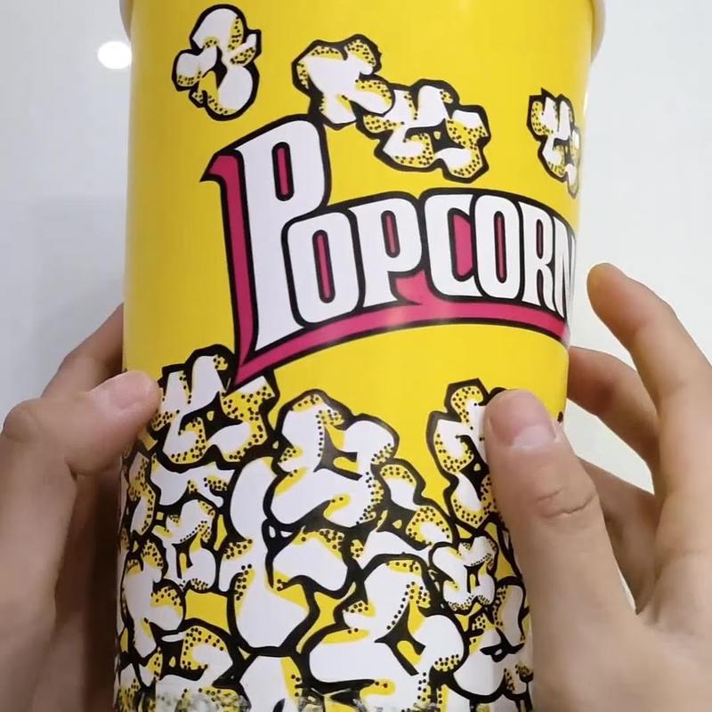 Disposable Commercial Cinema Popcorn Buckets