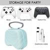 TOCCOOL Hard Travel Controller Case for Xbox Xbox Series and Nintendo Switch Pro Wireless Portable Storage Bag for Game Controllers One, X/S,