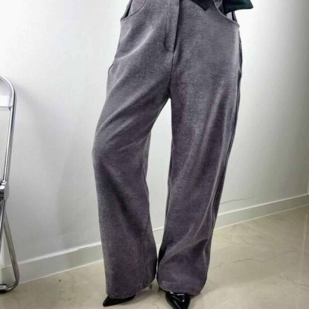 C S In The Room blaCk Label viCa Velour Corduroy pantS 3Color