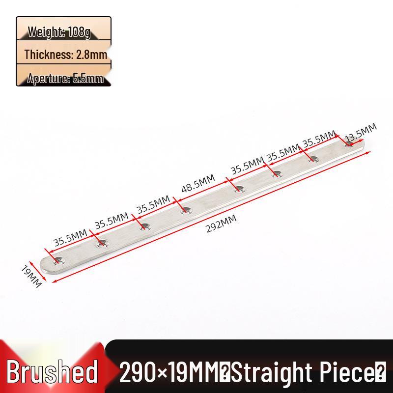 Stainless Steel L-Shaped 90° Angle Bracket Shelf Support