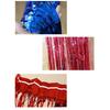 Sparkling Foil Fringe Curtains 1x2m Metallic Streamer Backdrop for Wedding