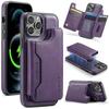 MAGKING K3 Series For iPhone 12 Pro Max Case Compatible with MagSafe Wallet PC+TPU+PU Phone Cover