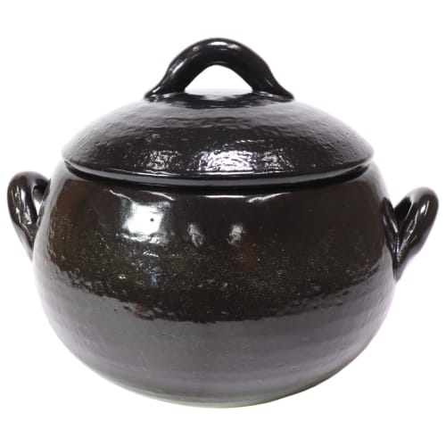 Round Rice Cooker, 3-cup Capacity, 21 X 18 X 16cm, Made In Japan. [Rice Cooker] [Japanese Inn, Restaurant, Japanese Tableware, Winter, Commercial Use]