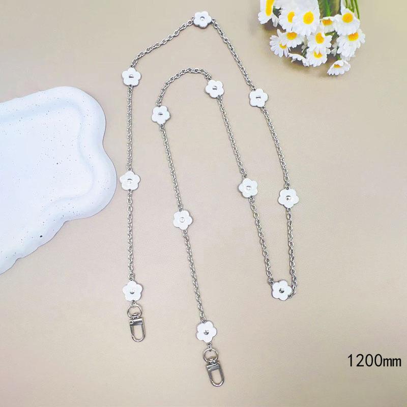 

Металлический цветок кроссбоди длинная цепочка для телефона кулон для iPhone для Samsung Huawei Xiaomi смартфон веревка ремешок сумка украшение