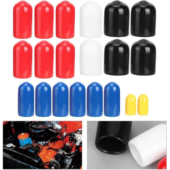 20 Pcs PVC Vacuum Line 1/8in 3/16in 1/4in 3/8in 5/16in Assorted Kit Car Intake Vacuum Hose End Bung Plug For, For, For OLDS, For, For, For, For