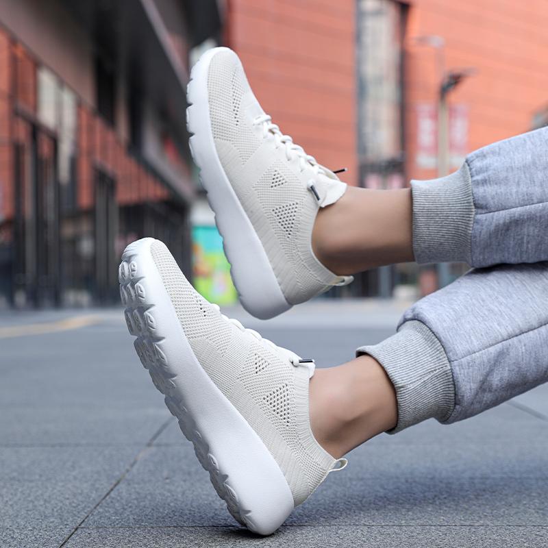 Men’s Sneakers Lovers Large Size Breathable Outdoor Women’s Athletic Shoes Casual Soft Walking Jogging Shoes