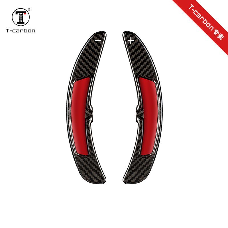 Padele schimbător de viteze din fibră de carbon T-carbon pentru Cayenne, Macan, Panamera, 911.