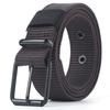 Men's Alloy Pin Buckle Belt Women High Quality Student Youth Nylon Canvas Waist Strap Belt for Jeans Luxury Designer Cummerbunds