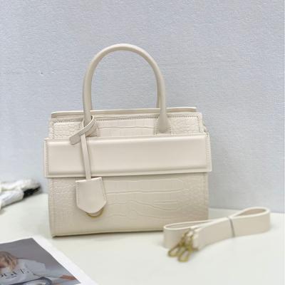 Retro Handbag Embossed Crocodile Pattern Niche Cross-border Women's Bag Stone Pattern Single Shoulder Crossbody