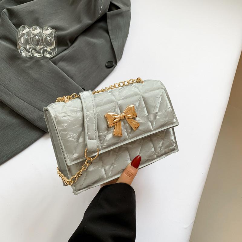 Chic Street Trend Pu Shoulder Bag Stylish Small Square Bag In Multiple Colors