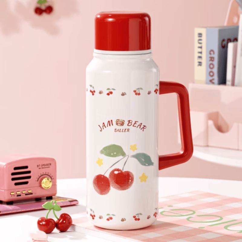 Diller Cherry 1500ml Stainless Steel Insulated Kids Cup
