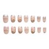 Yajie Na Jasmine Camellia Pearl Nail Art Stickers - Transparent, Shiny, Wearable False Nails