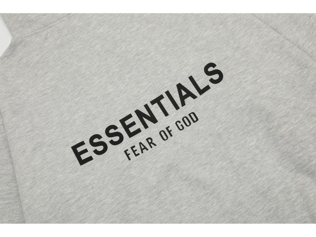 Bluza z kapturem 2022SS z czarnym napisem, flockowana, FOG Essentials, modna marka