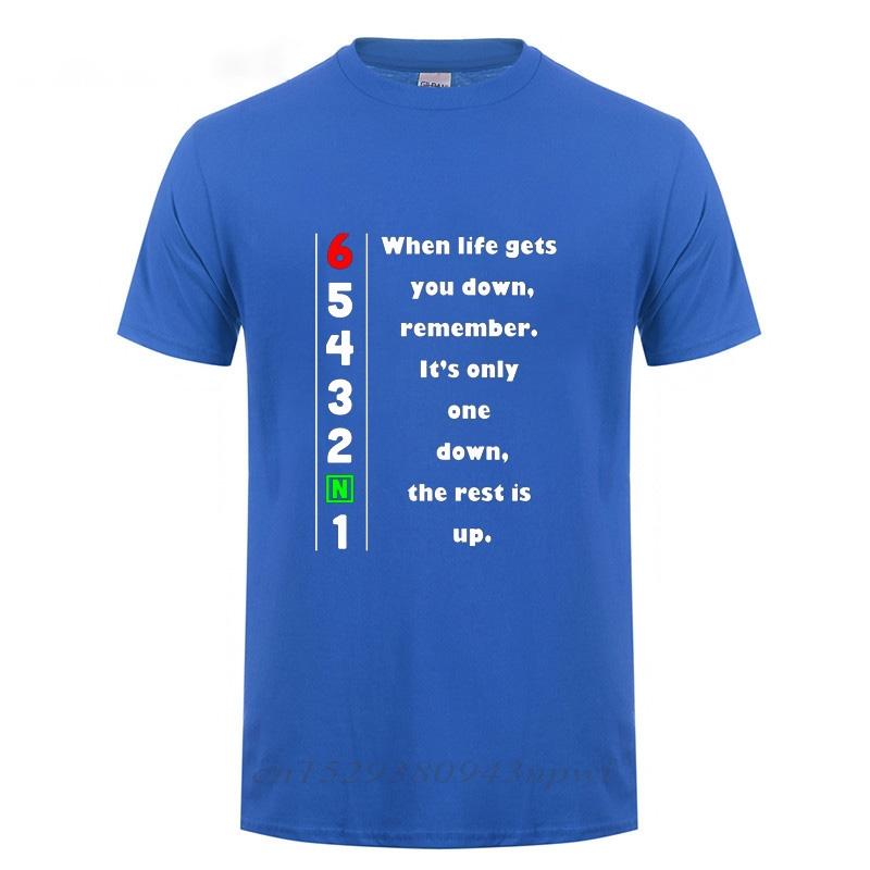 1N23456 Motorcycle T Shirt Fathers Day Present Funny Birthday Gift For Men Daddy Father Husband O Neck Cotton TShirt Tshirt