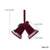 NUCHI Cross-Border Christmas Bell Ornaments - Tree & Window Decorations
