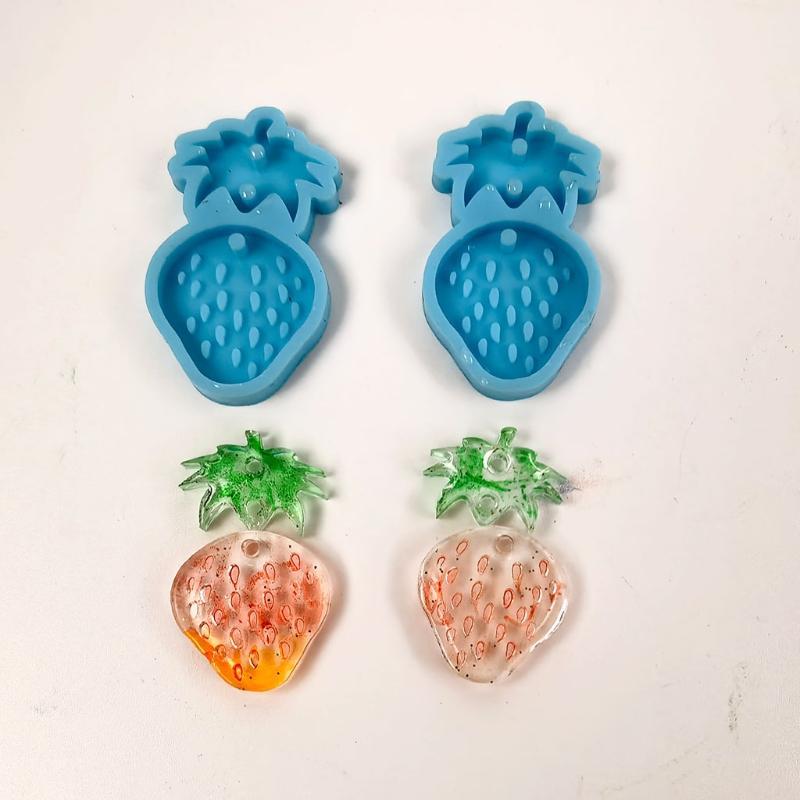 DIY Art Crafts Ear Studs Casting Mold Handmade DIY Earrings Silicone Mold Eardrops Danglers UV Crystal Resin Epoxy Mold