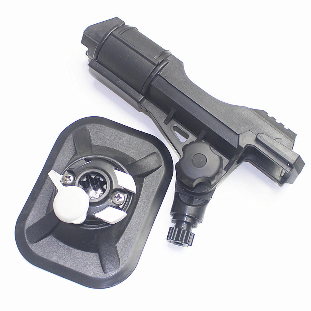 Pour Kayak Bateau Canne À Pêche Rod Holder Tackle Kit Réglable 1PC Side Rail Mount