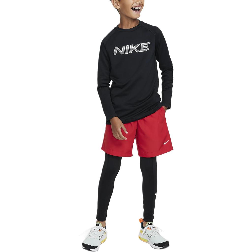 Nike ProDri Fit T Shirt Black/White Teenagers HF4362-010