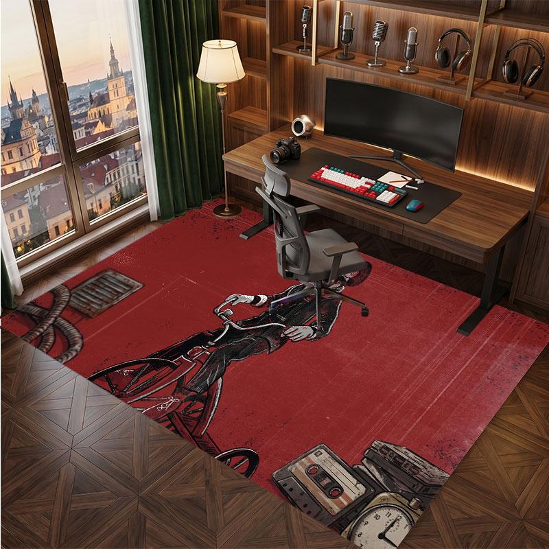 Saw Billy the Puppet Rug Soft Thick Non Slip Floor Carpet for Bedroom Living Room Home Decor